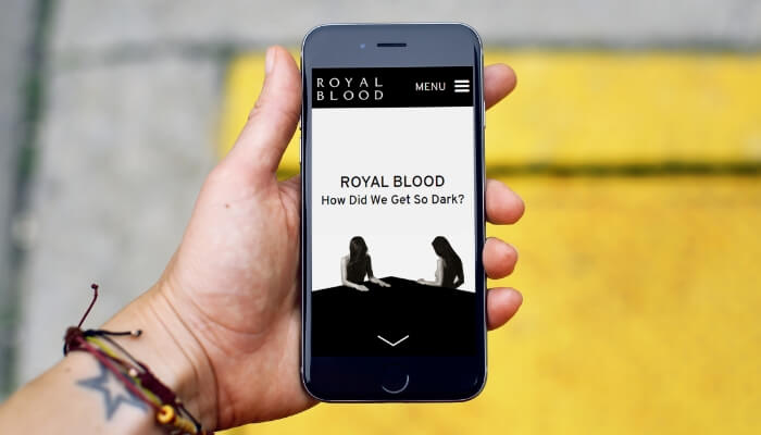 Mobile Album Artwork | Royal Blood